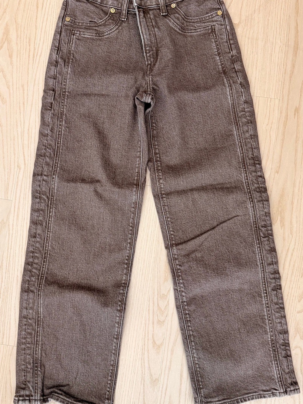 Women’s American Eagle Brown Stovepipe Jeans